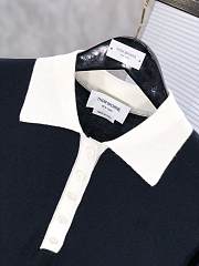 kitlife Thom browne polo blue - 2
