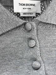 kitlife Thom browne polo gray - 3