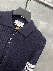 kitlife Thom browne polo blue 01 - 4