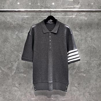 kitlife Thom browne polo gray 01