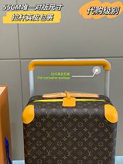 kitlife Louis Vuitton Flight Mode Vali Horizon 55 brown Suitcase 38 x 55 x 21 cm - 4