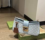 Kitlife Gucci Padlock Bag Blue -26.5 x 13.5 x 4.5 cm - 1