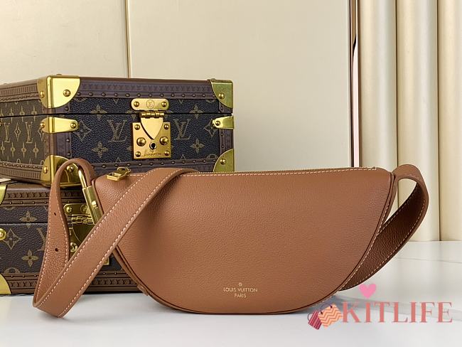 Kitlife Louis Vuitton  Low Key Bumbag brown - M11429 - 28 x 13 x 5.5 - 1