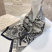 Dior Toile De Jouy Silk Twill - 90x90cm - 02 - 1