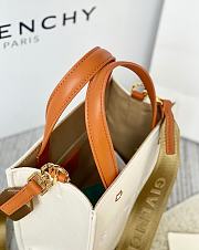 Kitlife GIVENCHY Beige & Brown Small 'G' Tote - 19 x 8 x 16 cm - 6