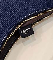 kitlife Fendi Shoulder Bag denim -  29x24.5x10cm - 3