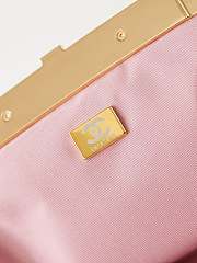 Kitlife Chanel Clutch Lambskin Coral Orange Pink - 16x24x8 cm - 6