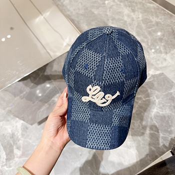 kitlife LV hat denim blue