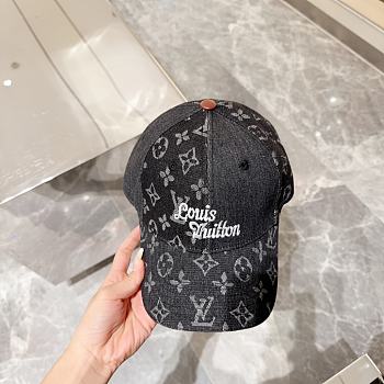 kitlife LV hat denim black