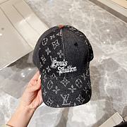 kitlife LV hat denim black - 2