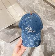 kitlife LV hat denim light blue - 1