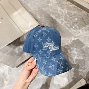 kitlife LV hat denim light blue - 3