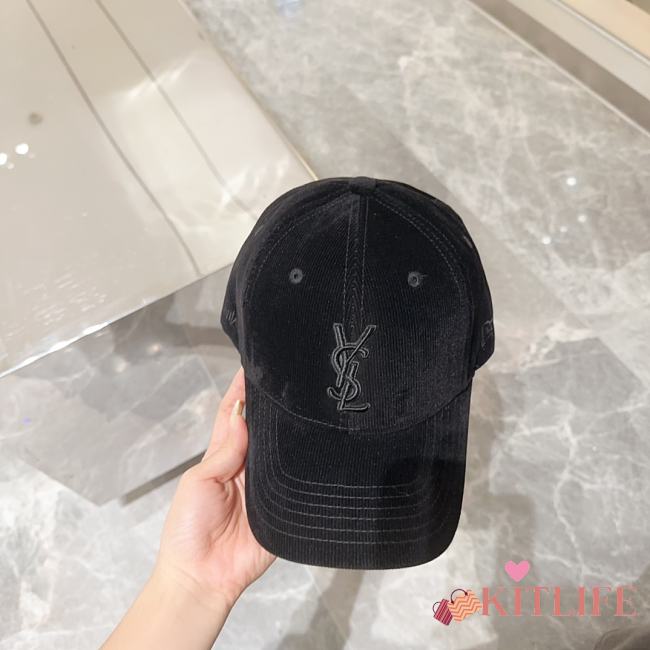 kitlife saint Laurent hat black - 1