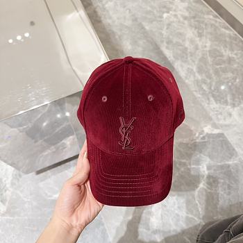 kitlife saint Laurent hat red