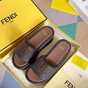 Kitlife fendi slides black - 1