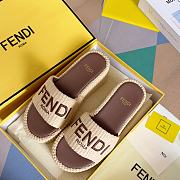 Kitlife fendi slides beige - 1
