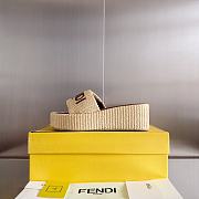 Kitlife fendi slides beige - 5