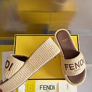 Kitlife fendi slides beige - 4