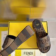 Kitlife fendi slides brown sunshine - 4