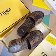 Kitlife fendi slides brown sunshine - 3