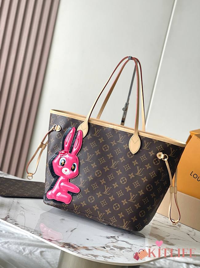 kitlife Louis Vuitton neverfull monogram reverse Canvas bag - 31x28.5x7 cm - 1