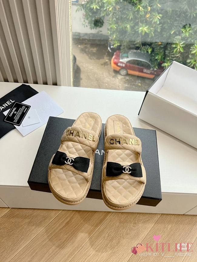 Kitlife Chanel sandals beige - 1