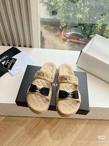 Kitlife Chanel sandals beige