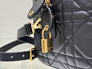 kitlife Dior Groove 25 Bag Black Macrocannage Calfskin - 25x 19x 16 cm - 3