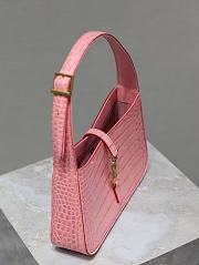 Kitlife Saint Laurent Women's pink Ysl Croc Hobo Bag - 25x14x6 cm - 6