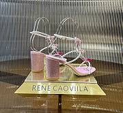 kitlife Rene Caovilla Caterina Sandal Pink 6mm - 3