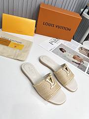 kitlife LV By The Pool LV Capri Flat Mule 1ACZEM - 4