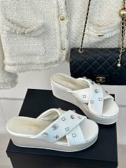 Kitlife Chanel slides white - 6