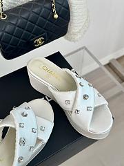 Kitlife Chanel slides white - 5
