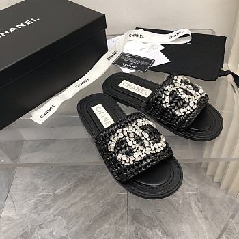 Kitlife Chanel slides black 02