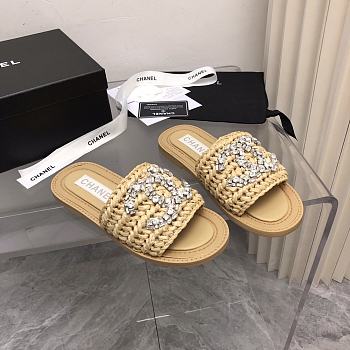 Kitlife Chanel slides brown 02