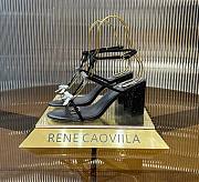 kitlife Rene Caovilla Caterina Sandal Black 6mm - 4