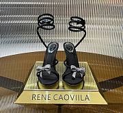 kitlife René Caovilla Catherina embellished sandals heels 106mm - 1