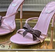 kitlife René Caovilla Catherina embellished sandals pink heels 106mm - 5