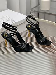 Kitlife Balmain Moneta Heeled Sandals black - 9.5 heels - 01 - 6