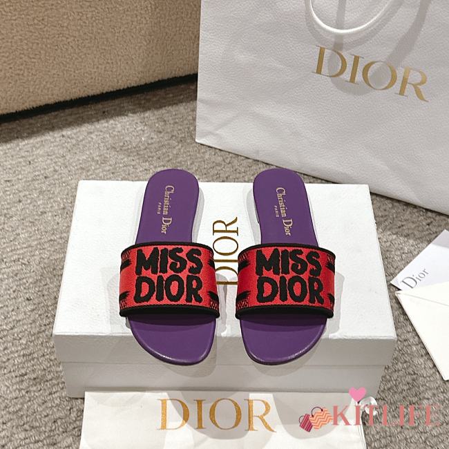 kitlife Dior Dway Slide Violet - 1