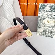 Kitlife Dior belt 3.5cm black - 6