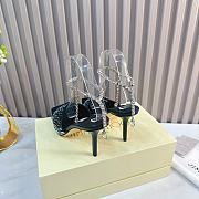 JIMMY CHOO Scarpe Con Tacco In Black heels 10cm - 6