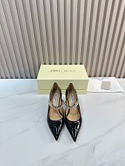 Jimmy Choo Women's Black Bing Pump 85 Heels - 1