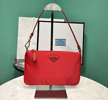 Kitlife Prada Re-Nylon mini bag red - 24.5x14cm