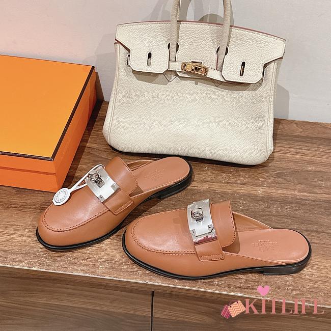 Kitlife Hermes Iota mule brown  - 1