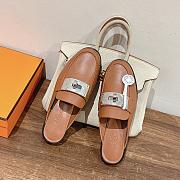 Kitlife Hermes Iota mule brown  - 3