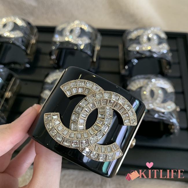 Kitlife Chanel bracelet black 01 - 1