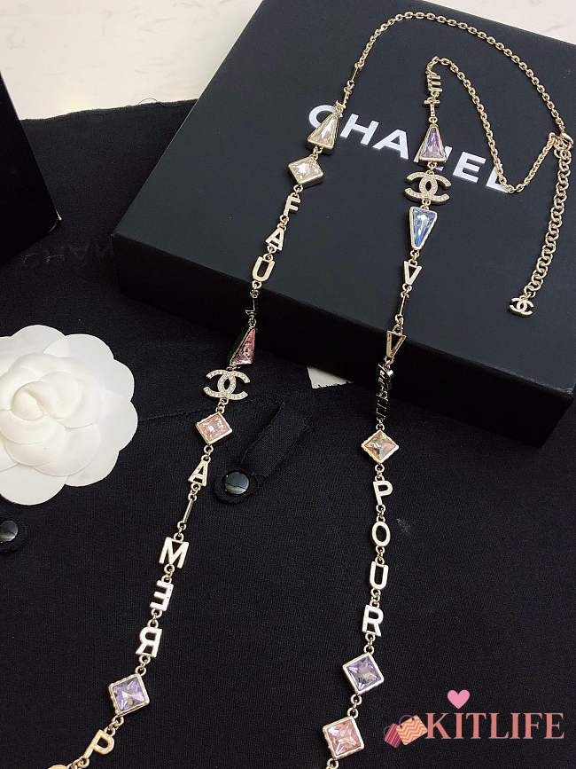 Kitlife Chanel necklace black - 1