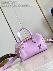 Kitlife Louis Vuitton speedy18 purple bag - 18x12.5x11 cm - 1