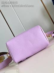 Kitlife Louis Vuitton speedy18 purple bag - 18x12.5x11 cm - 3